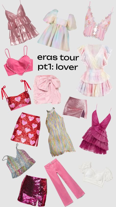 #erastour #erastouroutfitinspo #taylorswift #lover Lover Taylor Swift Outfits, Lover Fits, Ears Tour, Lover Outfit, Eras Outfit, Eras Outfits, Swift Outfits, Outfit Concert, Swift Concert