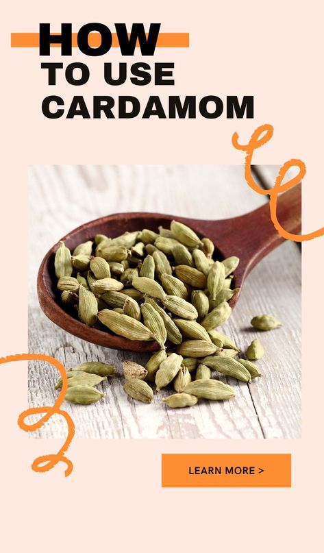 Sunflower Seed Recipes, Cardamom Recipe, Cardamom Pods, Cardamom Powder, Healthy Ingredients, Natural Health Tips, Nutrition Guide, Holistic Nutrition, Herb Seeds