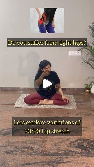 apoorva sp on Instagram: "A perfect way to start your workout with these hip mobility drills. 
Follow here @apoorva_sp for more content.
.
.
.
.
#yoga #hipmobility #pelvicfloorexercises #pelvicfloor #hipstretch #hipopener #yogastretch #flexibility #yogaforall #warmup #yogamotivation #mobility #yogalovers #yogaforbeginners #homeworkout" Mobility Drills, Hip Exercises, Yoga For All, Upper Back Pain, Pelvic Floor Exercises, Hip Stretches, Hip Mobility, Yoga Motivation, Hip Openers