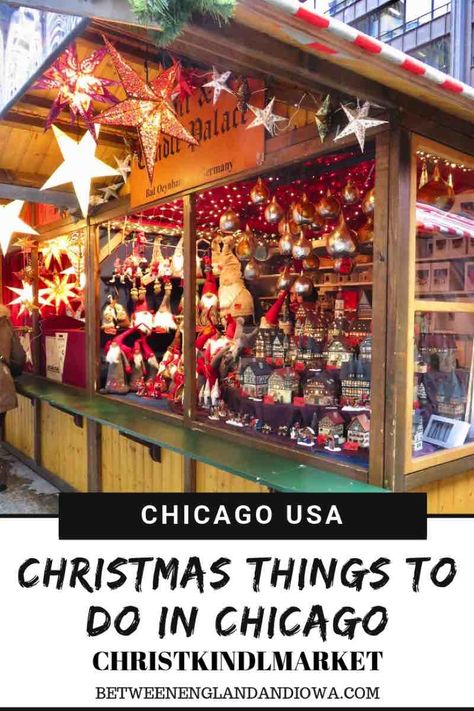 Chicago Christmas Market, Chicago Birthday, Christmas Trips, Christmas Travel Destinations, Chicago Christmas, Chicago Travel Guide, Chicago Vacation, Illinois Travel, Chicago Things To Do