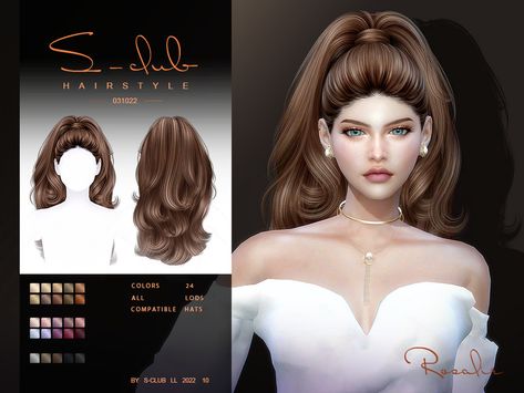 Sclub Ts4 Hair, Sims Cc Ponytail, Sims 4 Hair Cc Ponytail, High Ponytail Curly, Sims 4 Cc Hair Ponytail, Sims 4 Ponytail Cc, Sims 4 Cc Ponytail, Sims 4 Ponytail, Sims 3 Cc Hair