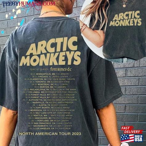 Tour Dates Design, Tour Dates Shirt, Concert Hoodie, Concert Poster Design, Senior Shirts, Music Theater, Concert Poster, Band Logos, Concert Tshirts