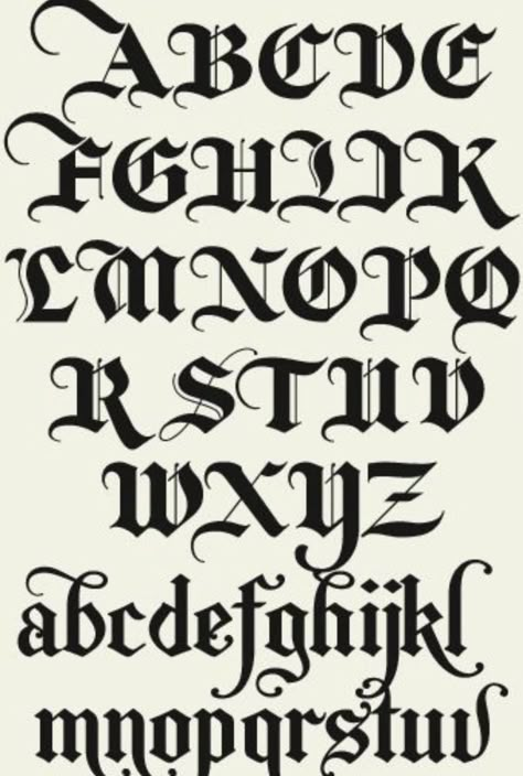 Cholo Fonts Lettering Art, Cholo Lettering Alphabet, Tattoo Font Styles, Old English Alphabet, Hand Lettering Alphabet Fonts, Alfabet Font, Abstract Tattoo Ideas, Tattoo Fonts Alphabet, Fonts Tattoo