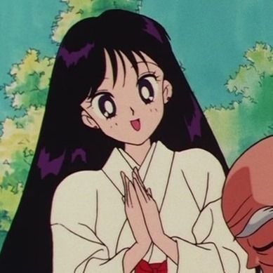 Rei Hino Pfp, Sailor Mars Icon, Sailor Moon Hair, Moon Icon, Semi Realism, Sailor Moon Aesthetic, Sailor Moon Manga, Sailor Saturn, Sailor Mercury