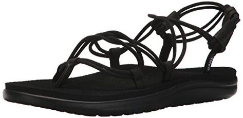 Teva Women's W Voya Infinity Flip-Flop, Black, 7 M US. For product & price info go to:  https://all4hiking.com/products/teva-womens-w-voya-infinity-flip-flop-black-7-m-us/ Teva Voya Infinity, Teva Voya, Teva Women, New Balance Women, Action Sports, Skechers Women, Sport Sandals, Women Sandals, Vegan Shoes