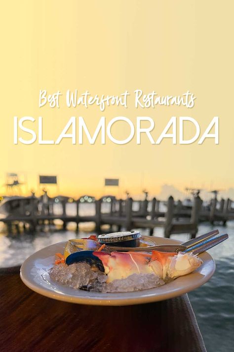 11 Islamorada Restaurants On the Water With Epic Views 9 African Colonial Style, Islamorada Restaurants, Beach Cafe, Waterfront Restaurant, Fresh Seafood, Florida Travel, Best Places To Eat, Florida Beaches, Key West