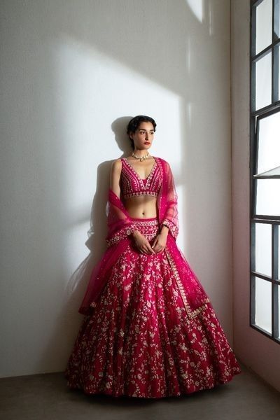 Sulakshana Monga's 'Persiana' Is The Regal New Collection 2021 Brides Need To See!.
Red Organza Lehenga Choli Online.
Wine red Lehenga Choli Indian lehengas Bollywood Stylish Party Wear Ghagra choli Designer Lengha choli Wedding Bridal lahanga choli Fuschia Lehenga, Manish Malhotra Lehenga, Orang India, Wedding Fits, Latest Bridal Lehenga, Indian Outfits Lehenga, Wedding Lehenga Designs, Zardozi Embroidery, Lehnga Dress