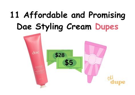 11 Promising Dae Styling Cream Dupes 2023 - ohdupe.com Hair Styling Cream, Drugstore Hair Products, Slicked Back Hair, Styling Cream, Looking For Something, Favorite Hairstyles, Hair Cream, Hair Styling, Hair Products