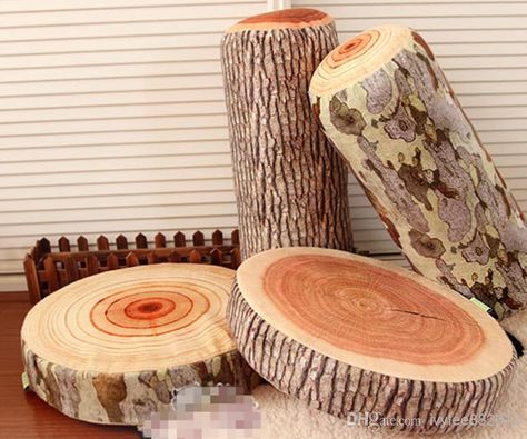 free shipping, $17.45/piece:buy wholesale  tree bark growth ring pattern soft wood throw pillow log neck pillows car cylindrical grain seat cushion bolster sponge,cylindrical shape,one seat on ivylee882612's Store from DHgate.com, get worldwide delivery and buyer protection service. Camping Theme Bedroom, Forest Bedroom, Neck Pillows, Ring Pattern, Soft Chair, Wood Logs, Throw Pillow Styling, Home Sofa, Camping Theme