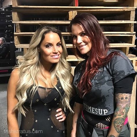 Trish Stratus & Lita when I did watch wrestling, they were my fav ladies. They’re still killin it after all these years Lita Wwe, Amy Dumas, Wwe Lita, Bailey Wwe, Wwe Trish, Women Wrestling, Wwe Tag Teams, Trish Stratus, Behind The Scenes Photos