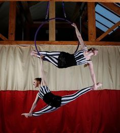 lyra doubles Lyra Doubles, Duo Lyra, Aerial Cube, Static Trapeze, Aerial Skills, Circus Tricks, Duo Ideas, Aerialist Workout, Aerial Lyra