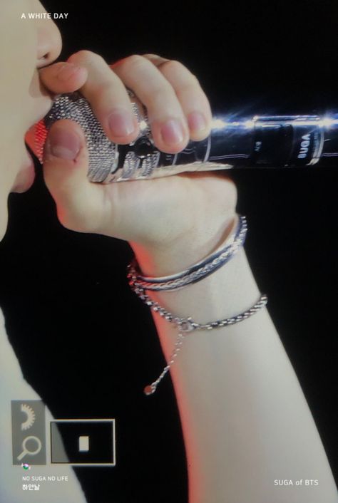 Suga Bracelet, Yoongi's Hands, Min Yoongi Bts, Min Suga, Bts Yoongi, Bts Suga, Min Yoongi, Pandora Charm Bracelet, Charm Bracelet