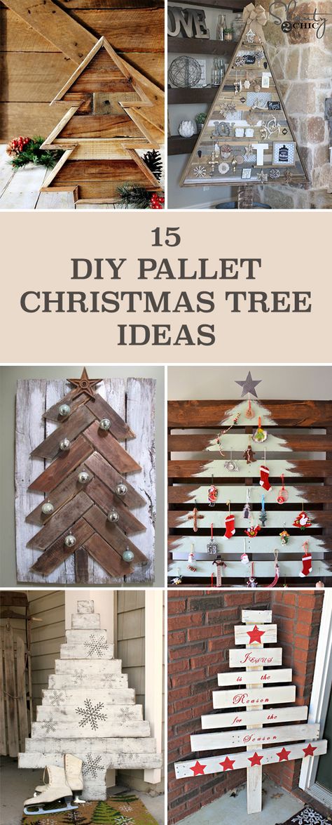 Wood Pallet Christmas Trees Easy Diy, Wood Pallet Trees Christmas Decor, Homemade Christmas Trees Diy, Christmas Tree From Pallets, Pallet Christmas Tree Ideas, Wooden Pallet Christmas Tree, Pallet Christmas Trees, Repurpose Wood, Christmas Pallet