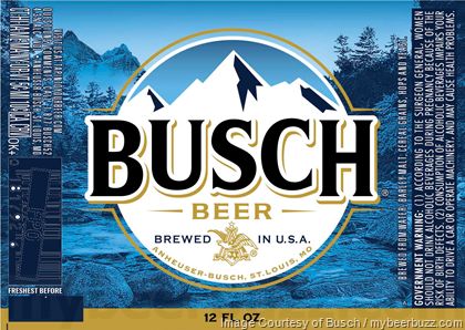 mybeerbuzz.com - Bringing Good Beers & Good People Together...: Bush Beer Overhauling Busch, Busch Light, Busch Ic... Lon Bia, Beer Painting, Formal Cooler Ideas, Busch Beer, Fraternity Coolers, Packaging Logo, Busch Light, Soda Cup, Frat Coolers