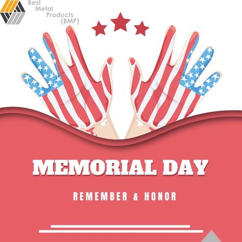 We would like to wish everyone a happy and safe Memorial Day Weekend! 🇺🇸 #MemorialDay #memorialdayweekend Happy Memorial Day Weekend, Memorial Day Weekend, Happy Memorial Day, Metal Products, Memorial Day, Gratitude, Let It Be, In This Moment