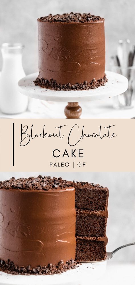 Paleo Icing For Cake, Paleo Birthday Cake Recipe, Cassava Flour Chocolate Cake, Healthy Cake Decorating Ideas, Paleo Birthday Cake, Paleo Cake Recipes, Grain Free Dessert Recipes, Almond Flour Chocolate Cake, Paleo Cakes