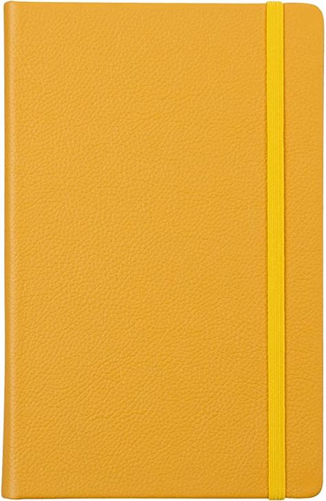 AmazonSmile : Leatherpress Classic Leather Notebook Journal, Hardcover, Butter Yellow, Large (5.4" x 8.4"), 240 Ruled Pages, Inspire Collection : Office Products Yellow Notebook, Dorian Gray, Butter Yellow, Leather Notebook, Notebook Journal, Office Products, Classic Leather, Journal Notebook, Butter