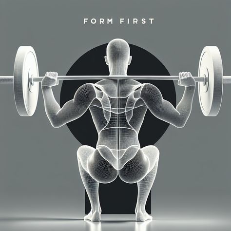 Proper form is key when pushing those weights! Our grey art piece captures this perfectly with a wireframe lifter and a black alignment line. Always remember, 'Form First' for a safe, effective workout. What's your go-to form advice? Comment below! 💪🏋️‍♀️👇 Grey Art, Effective Workouts, Wireframe, Always Remember, Fitness Journey, A Black, Key, Grey, Black