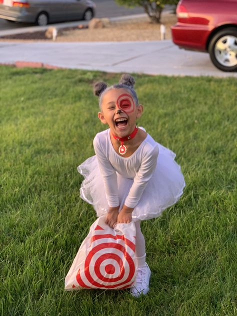 When I asked Emma what she wanted to be for Halloween in 2018 without even stopping to think she said the #target dog!   #targetstyle #kids #halloween  #halloweencostumes Target Dog Costume, Puppy Halloween Costume For Kids, Target Halloween Costume, Target Costume, Girl Dog Costumes, Dog Costumes For Kids, Dog Halloween Outfits, Target Dog, Puppy Halloween Costumes