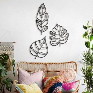 Tree Branches with Lovely Birds 4 Pieces Metal Wall Art | Etsy Monstera Leaf Decor, Metal Leaf Wall Art, Floral Metal Wall Art, Hiasan Bilik Tidur, Unique Home Accessories, 3d Wall Decor, Hiasan Bilik, Bilik Tidur, Leaf Wall Art