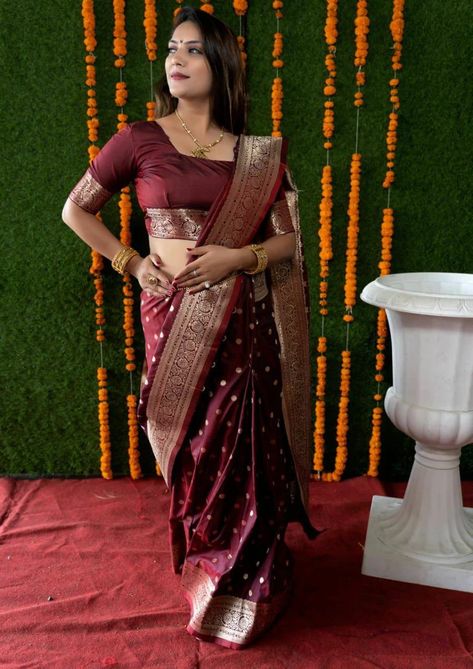 Party Wear For Women, South Silk Sarees, Raw Silk Saree, Wedding Silk Saree, Banarasi Silk Saree, Art Silk Sarees, Silk Saree With Blouse, Banarasi Saree, Zari Work