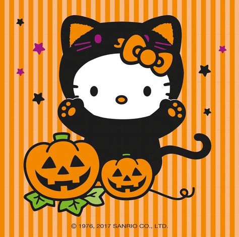 Hello Kitty Halloween Hello Kitty Halloween Wallpaper, Imprimibles Halloween, 헬로키티 배경화면, Hello Kitty Backgrounds, Hello Kit, Kitty Drawing, Wallpaper Halloween, Hello Kitty Halloween, Hello Kitty Drawing