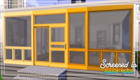 Maxis Match CC World - S4CC Finds Daily, FREE downloads for The Sims 4 Sims 4 Cc Screen Porch, Sims 4 Screened In Porch, Maxis Match Cc, Japanese Room, Screened In Porch, Screened Porch, Sims 4 Cc, Maxis Match, Free Downloads