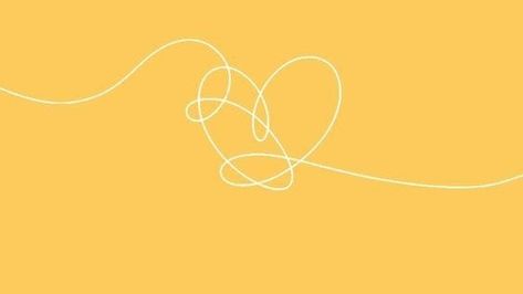 Heart Header, Yellow Header, Yellow Heart, Bts, Yellow, Twitter