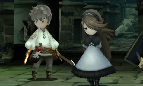 During their Japanese Nintendo Direct conference, Nintendo showed off a new trailer for the hotly anticipated classic styled RPG from Square-Enix, Bravely Default: Flying Fairy.    The new trailer for Bravely Default: Flying Fairy shows off a mixture of gameplay and cutscene footage and can be seen below. Stylized Reference, Flying Fairy, Bravely Default, Digital Sculpture, Final Fantasy Xv, Square Enix, New Trailers, 3d Characters, Im Awesome