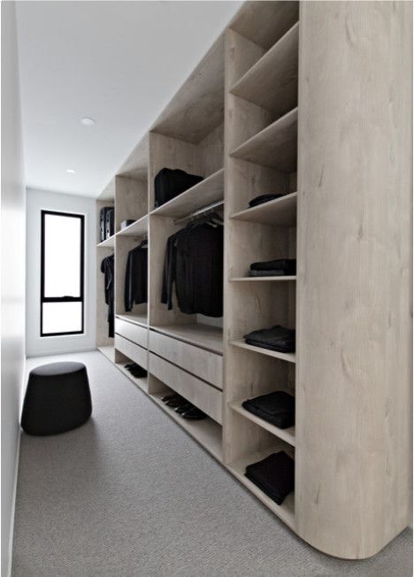 Walk In Robe Designs, Walk In Closet Dimensions, Closet Behind Bed, Walk In Wardrobe Design, Closet Dimensions, Wardrobe Planner, Walking Closet, Dream Closet Design, Walk In Closet Design