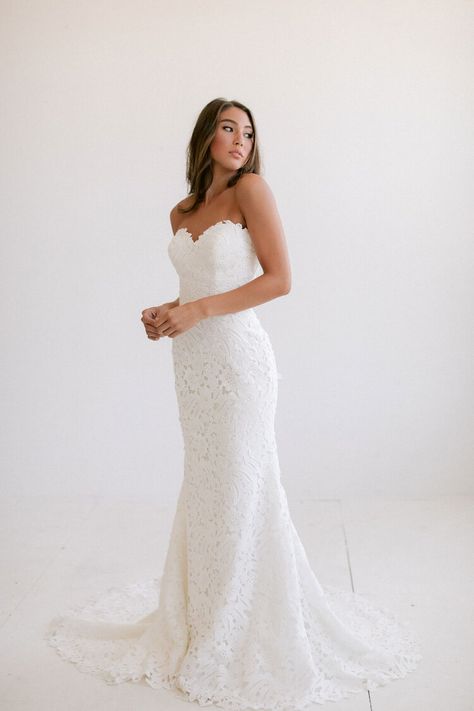 Straight Neckline Wedding Dress Lace, Wedding Dresses Sweat Heart Neckline, Classic Floral Wedding Dress, Sweat Heart Neckline Wedding Dress, Fit And Flare Satin Wedding Dress, Sweetheart Fit And Flare Wedding Dress, Strapless Low Back Wedding Dress, Aline Strapless Wedding Dress, Fit And Flare Wedding Dress Strapless