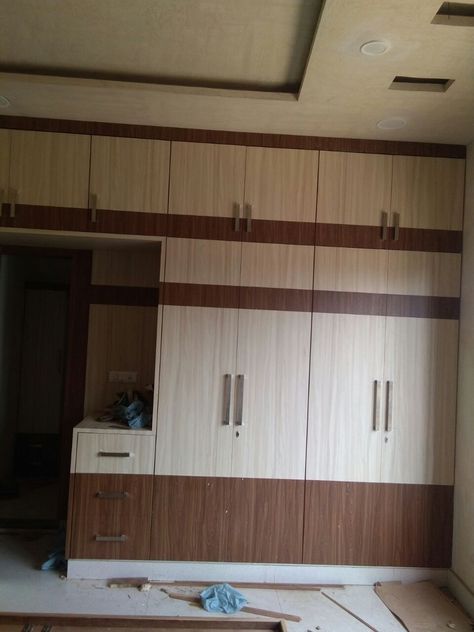 Picture Indian Cupboard Design For Bedroom, Indian Cupboard Design, Interior Shop Display, Sparrow Wallpaper, Tv Cupboard Design, Tv Cabinet Design Modern, Wooden Cupboard Design, Wardrobe Laminate Design, Wall Wardrobe Design