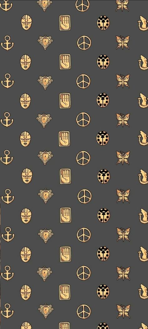 Subtle Jjba Wallpaper, Jojo's Bizarre Adventure Tattoos, Subtle Jojo Wallpaper, Jjba Aesthetic Wallpaper, Jjba Phone Wallpaper, Jojo Symbol, Wonder Of U Jojo Wallpaper, Jjba Lockscreen, Jojo Iphone Wallpaper