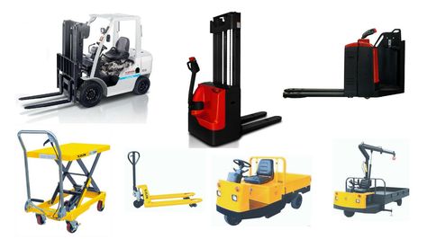 Check out the various types of equipment including Transport, Storage & Bulk Material handling equipment #materialhandling #forklift #pallettruck #palletjack #warehouse Warehouse Equipment, Forklift Training, Pallet Jack, Warehouse Management, Material Handling Equipment, Carpentry Tools, Equipment Storage, 3d Modelle, Must Have Tools