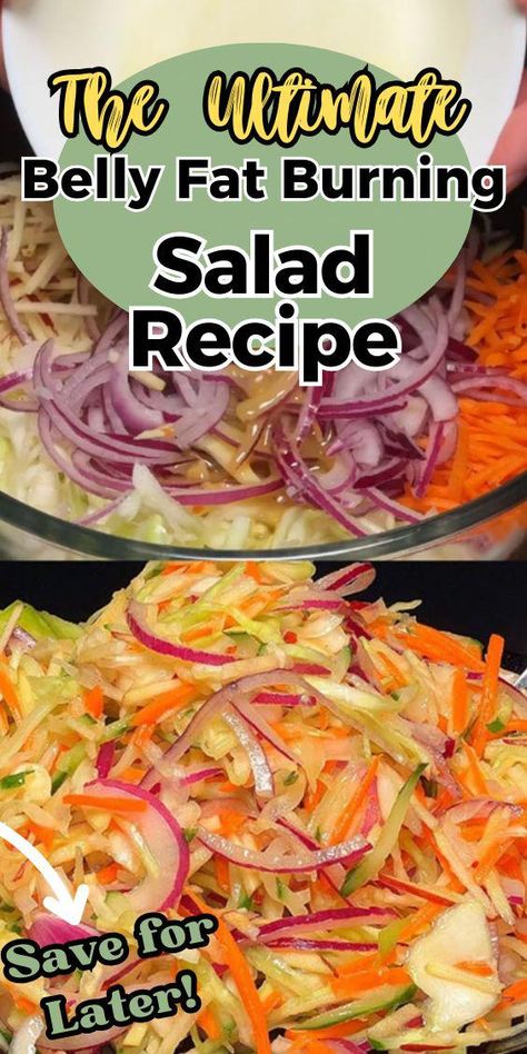 The Ultimate Belly Fat Burning Salad #BestMealPlanForWeightLoss Loss Weight Salads Fat Burning, Losing Weight With Salads, Loss Weight Salads, Food That Burns Belly Fat Fast, Health Salad Recipes, Fat Burning Meals, Low Fat Salads, Belly Fat Burning Foods, Starting A Diet