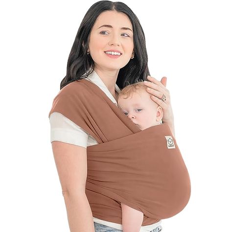 All in 1 Original Breathable Baby Sling, Lightweight,Hands Free Baby Carrier Sling, Baby Carrier Wrap, Baby Carriers for Newborn, Infant,Baby Wraps Carrier (Terracotta) Baby Wearing Wrap, Baby Carrier Wrap, Infant Carrier, Baby Essentials Newborn, Toddler Pillowcase, Sling Carrier, Wrap Carrier, Baby Sling, Baby Sling Carrier