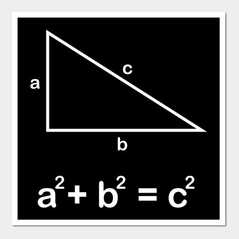 pythagorean theorem -- Choose from our vast selection of art prints and posters to match with your desired size to make the perfect print or poster. Pick your favorite: Movies, TV Shows, Art, and so much more! Available in mini, small, medium, large, and extra-large depending on the design. For men, women, and children. Perfect for decoration. Pythagorean Theorem, Vintage Background, Extra Large, Favorite Movies, Print Design, Tv Shows, Art Print, For Men, Art Prints