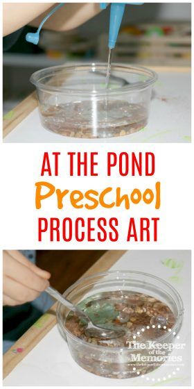 If you're looking for quick & easy activities for your next preschool pond theme, then look no further. Here's a definite winner! Make your own Preschool Pond Theme Pond Life Invitation to Create Process Art Experience. Your little kids will love it! Pond Activities Preschool, Animal Art Activities, Pond Preschool, Pond Activities, Pond Life Theme, Kids Science Experiments, Pond Habitat, Pond Crafts, Invitation To Create