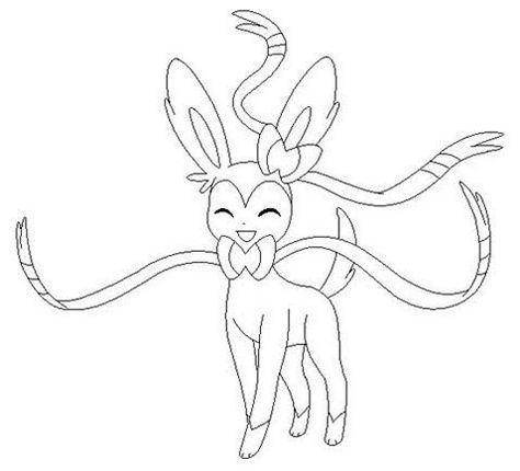 cute pokemon sylveon coloring pages Eevee Drawing Easy, Sylveon Coloring Page, Sylveon Tattoo Black And White, Pokémon Outline, Eevee Outline, Sylveon Drawing, Pokemon Line Art, Pokemon Outline, Sylveon Tattoo