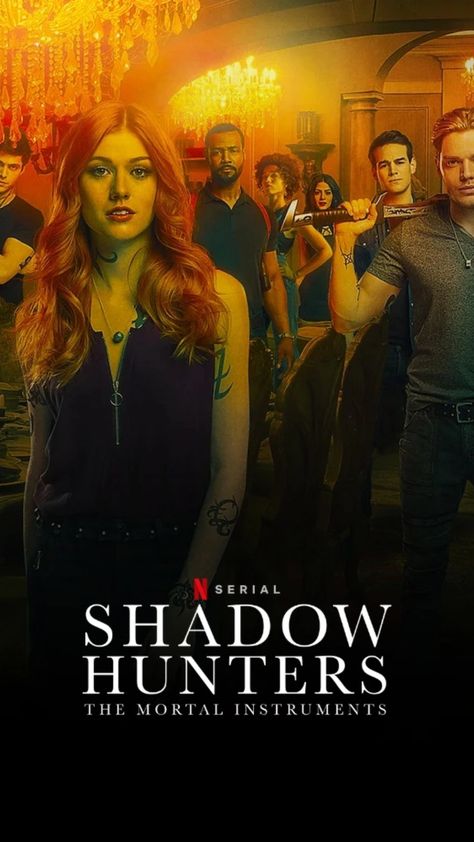 Shadow Hunters Official poster Netflix Shadow Hunters Tv Show, Wallpaper Shadow, Top Movies To Watch, Movies To Watch Teenagers, Tv Series To Watch, Girly Movies, Vampire Diaries Seasons, Great Movies To Watch, Childhood Movies