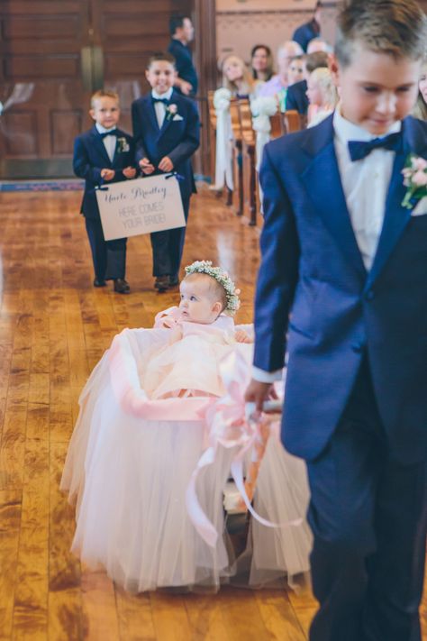 Flower Girl Wagons, Decorating Wagon For Wedding, Wagons For Weddings, Wedding Wagon Decorations, Ring Bearer Wagon Ideas, Flower Girl Wagon Ideas, Diy Wedding Wagon, Wagon Wedding, Flower Girl Wagon