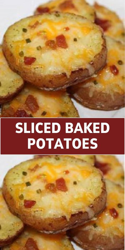 Transform your potatoes into a delectable side dish with our Sliced Baked Potatoes recipe. Crispy on the outside, soft on the inside, and perfectly seasoned for maximum flavor. Sliced Baked Potatoes, Baked Potato Slices, Potato Slices, Potato Side Dishes, Baked Potatoes, Sliced Potatoes, Potato Dishes, Idee Pasto Sano, Side Recipes