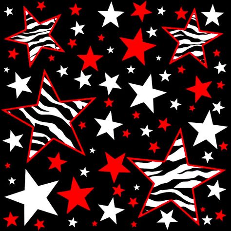 Stars, Red, White, Black