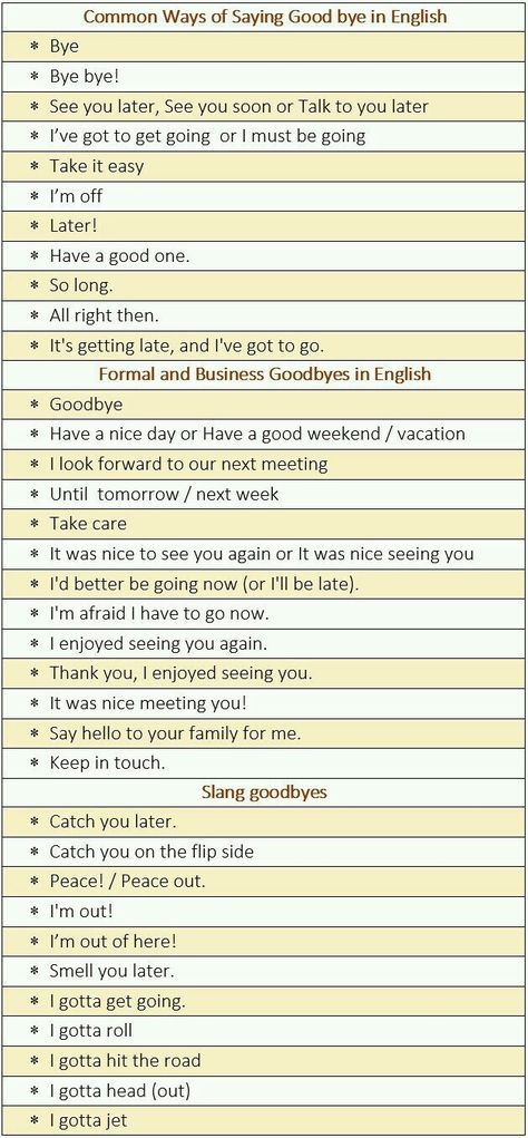 Communication English, Ways To Say Goodbye, English Vinglish, Other Ways To Say, English Vocab, English Fun, Words And Phrases, Say Bye, English Tips