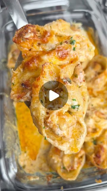 63K likes, 346 comments - badbatchbaking on April 10, 2023: "Have you ever made stuffed shells? I made Creamy Chicken Scampi and stuffed them in large pasta shells and I am loving this version more than linguini. They are cheesy, buttery, garlicky and so easy for weeknight dinners. Pair it with garlic bread, salad, and some wine. ✨RECIPE✨ Chicken seasoning: 2 tsp paprika 1 tsp each: cayenne pepper, garlic powder, onion powder 1/2 tsp each: oregano, salt, pepper 12 oz jumbo pasta shells 2 lbs. Chicken Stuffed Jumbo Shells, Creamy Chicken Scampi Stuffed Shells, Chicken Scampi Stuffed Shells, Tuscan Chicken Stuffed Shells, Stuffed Jumbo Shells Recipe, Creamy Chicken Scampi, Jumbo Shells Recipe, Jumbo Shells Stuffed, Stuffed Shells Chicken