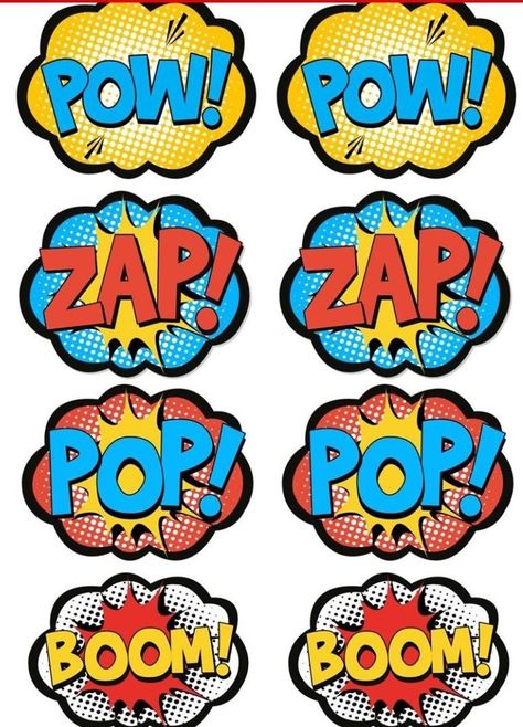 Bid Day Decorations, Adult Superhero Party, Pink Superhero, Superhero Printables, Superhero Pop Art, Zap Pow, Pop Art Party, Comic Party, Superhero Birthday Invitations