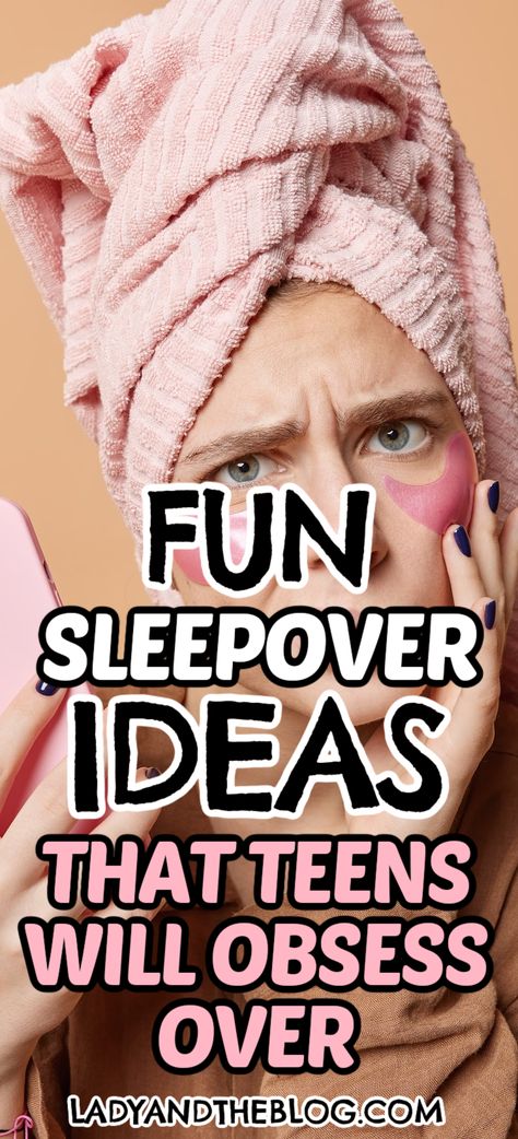 These sleepover ideas for teens are the perfect way to keep the party going without spending too much money or overwhelming the host. While sleepovers allow best friends to strengthen their bonds, they can be stressful events to organize. Teenage Sleepover Activities, Things To Do At A Sleepover 11-12, What To Do At A Slumber Party, Teen Birthday Sleepover Ideas, What To Do At A Sleepover For Teens, Birthday Ideas For Teenage Girl, Teen Sleepover Party Ideas, Things To Do At A Sleepover For Teens, Bday Sleepover Ideas