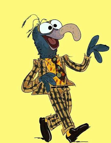 GONZO IN A SUIT Sesame Street Muppets, Bert & Ernie, Silly Puppets, Fraggle Rock, The Muppet Show, Wallpaper Doodle, 80s Cartoon, Little Doodles, Star Wars Artwork