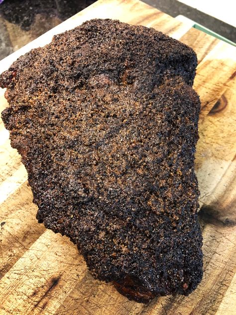 Homemade Smoked Pastrami - Cooks Well With Others Smoked Pastrami Recipe, Smoked Pastrami, How To Make Pastrami, Deli Meat Recipes, Homemade Pastrami, Pastrami Recipe, Curing Salt, Pastrami Sandwich, Pickling Spice