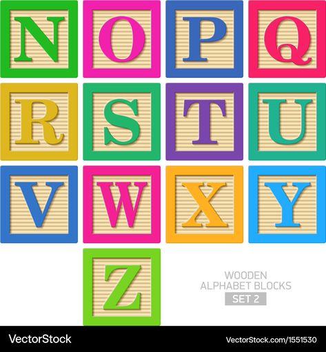 Block Letter Fonts, Wooden Block Letters, Wooden Alphabet Blocks, Clipart Letters, Wooden Alphabet Letters, Alphabet Pictures, Block Fonts, Photo Letters, Alphabet Blocks